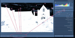 Outil correcteur pour d&eacute;fauts dans l&rsquo;image