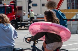 Une bou&eacute;e sur un v&eacute;lo